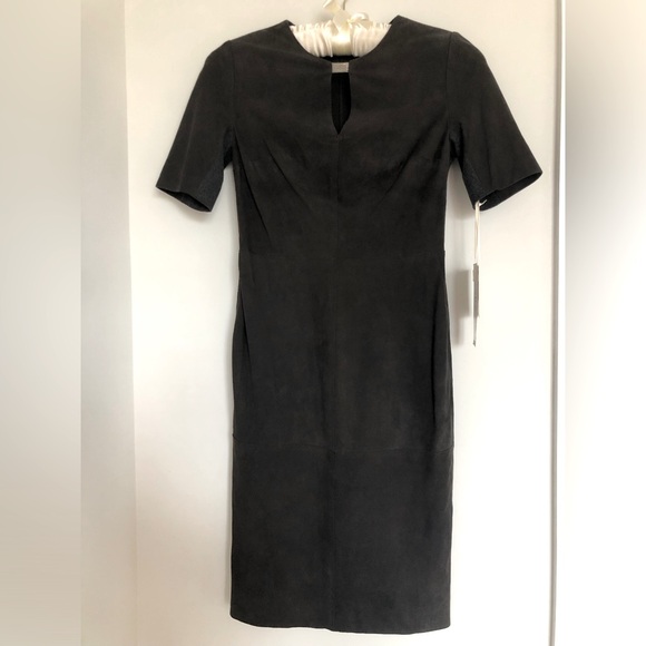 Etcetera Dresses & Skirts - NWT etcetera suede wool stunning dress